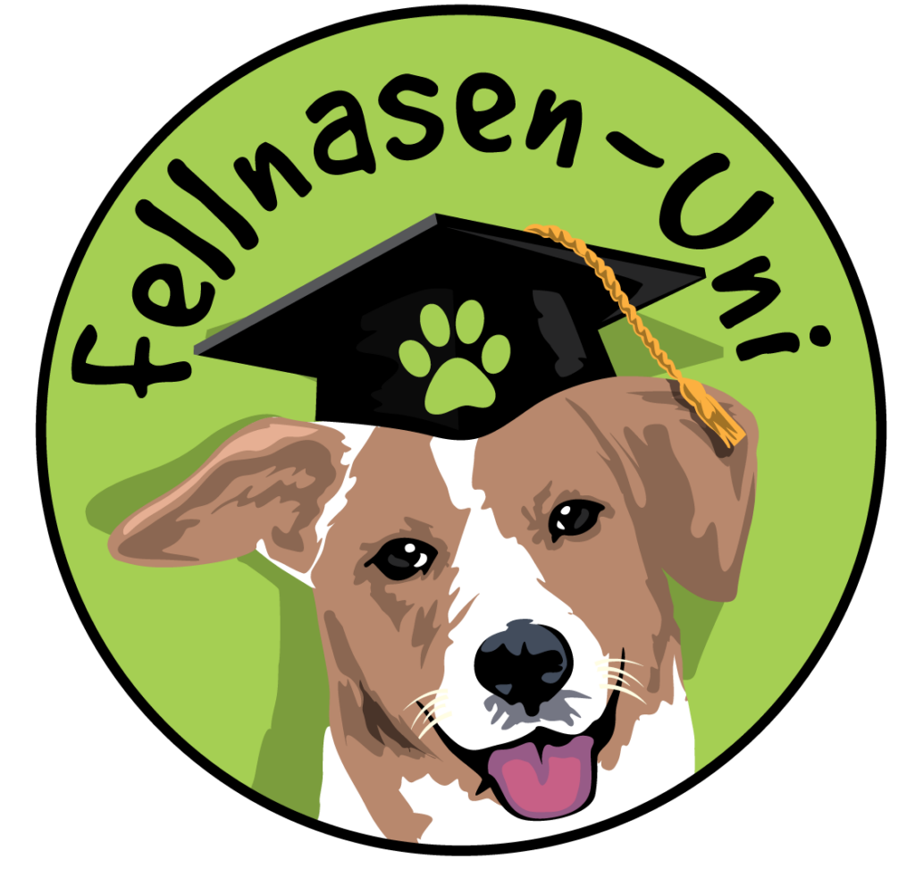 Rundes Logo der Fellnasen-Uni